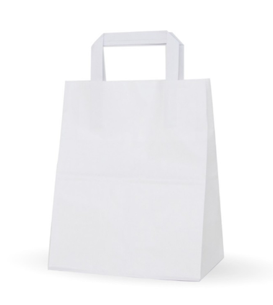 Blanca Asa Plana 21x26x13 Pack 100uds